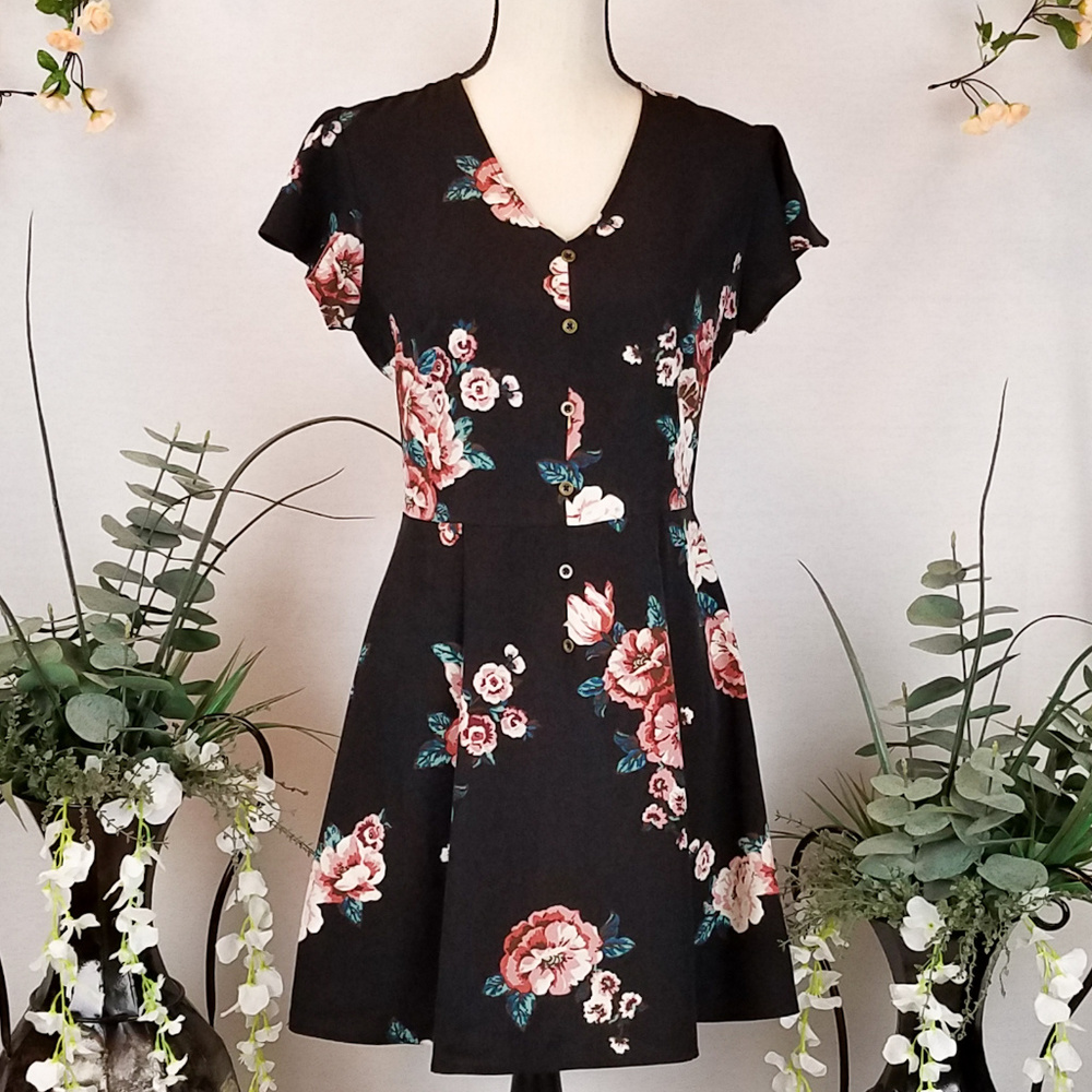 Xhilaration Floral Dress